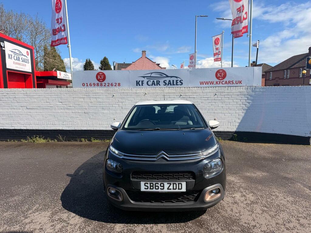Citroen C3 Hatchback 1.2 Puretech Origins Euro 6 Ss 2 SB69ZDD Black #2