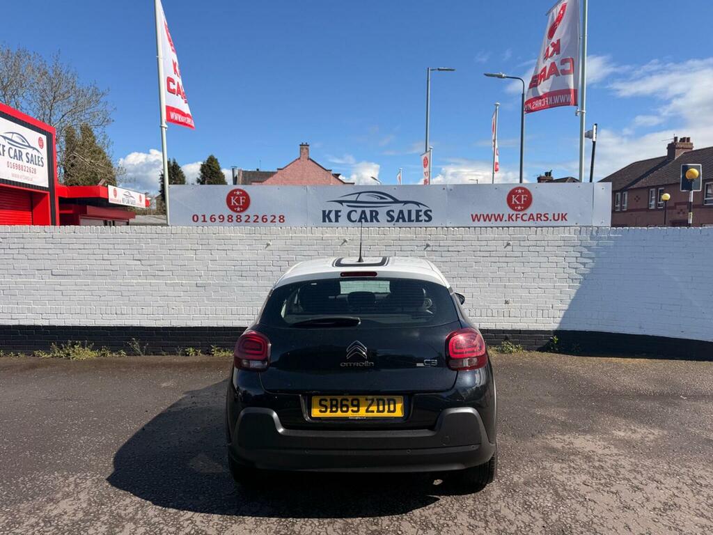Citroen C3 Hatchback 1.2 Puretech Origins Euro 6 Ss 2 SB69ZDD Black #4