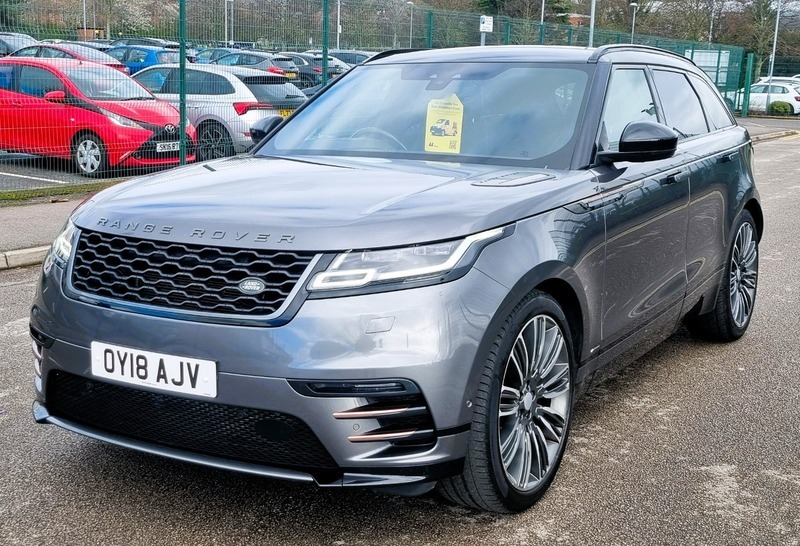 Land Rover Range Rover Velar R-dynamic Hse OY18AJV Grey #4