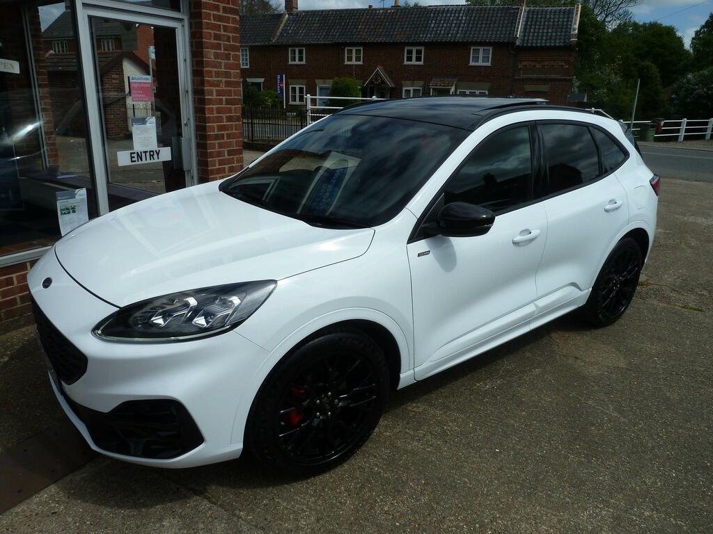 Ford Kuga 2.5H Duratec Black Package Edition Cvt Euro 6 Ss EA73PCZ White #5
