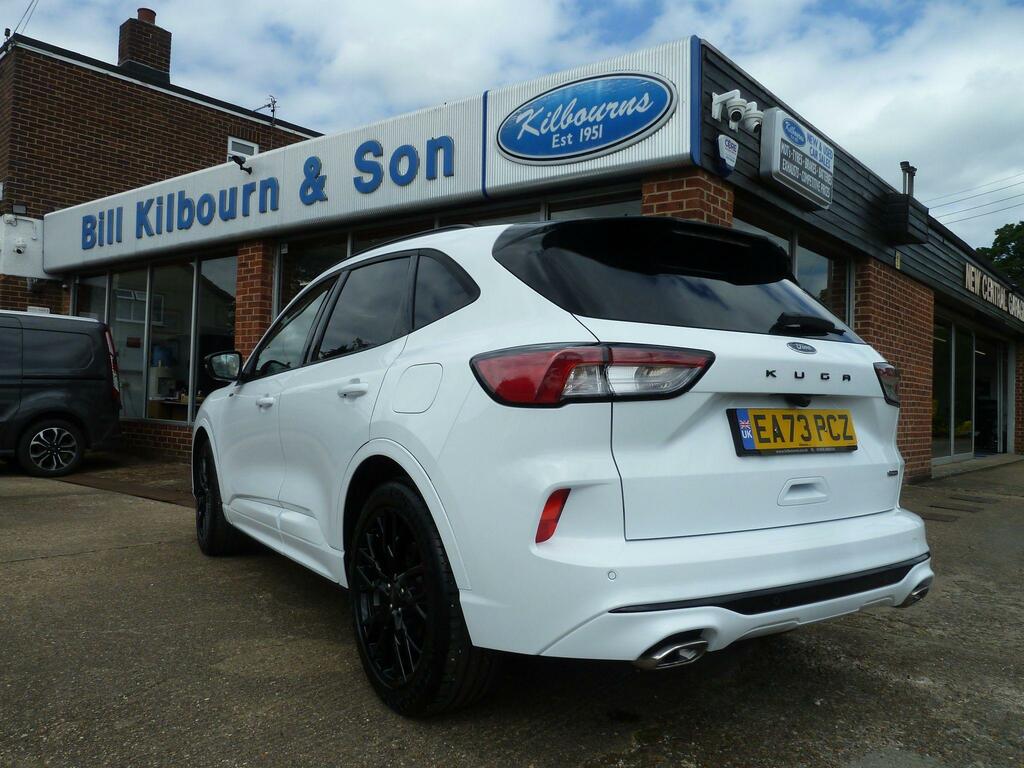 Ford Kuga 2.5H Duratec Black Package Edition Cvt Euro 6 Ss EA73PCZ White #6