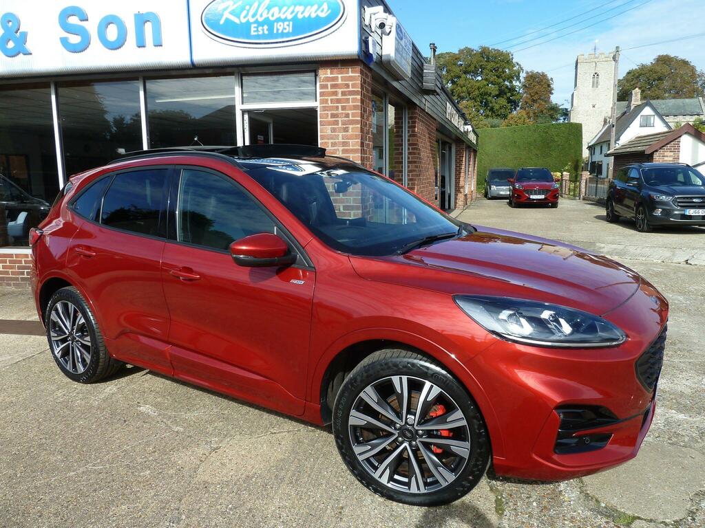 Ford Kuga 2.5 Ecoboost Duratec 14.4Kwh St-line X Cvt Euro 6 Red #6