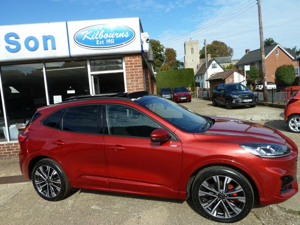 Ford Kuga 2.5 Ecoboost Duratec 14.4Kwh St-line X Cvt Euro 6 Red #5