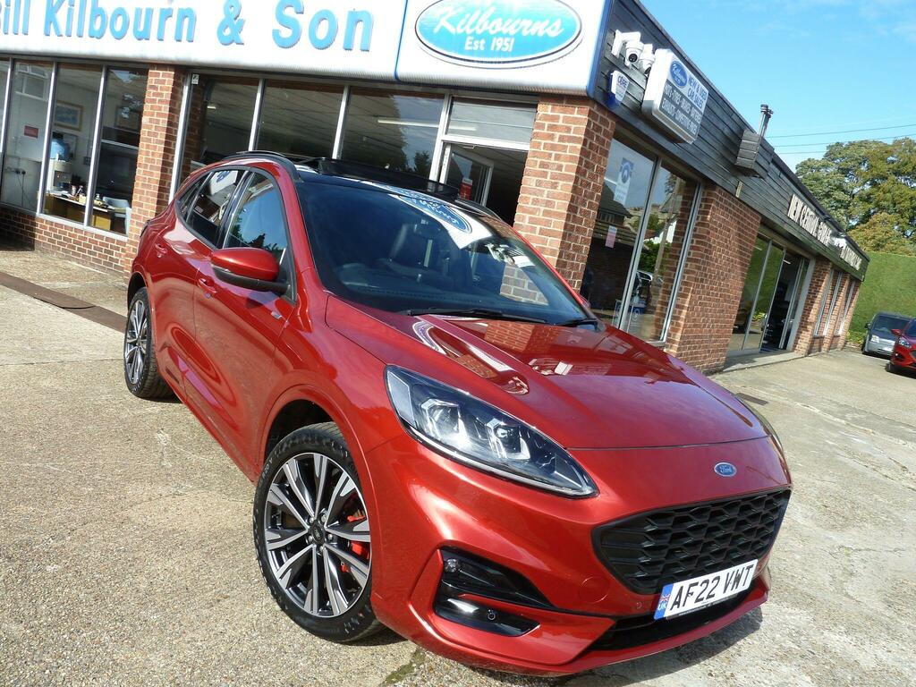 Ford Kuga 2.5 Ecoboost Duratec 14.4Kwh St-line X Cvt Euro 6 Red
