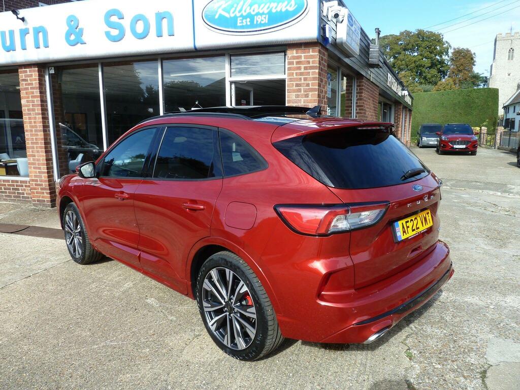 Ford Kuga 2.5 Ecoboost Duratec 14.4Kwh St-line X Cvt Euro 6 Red #2
