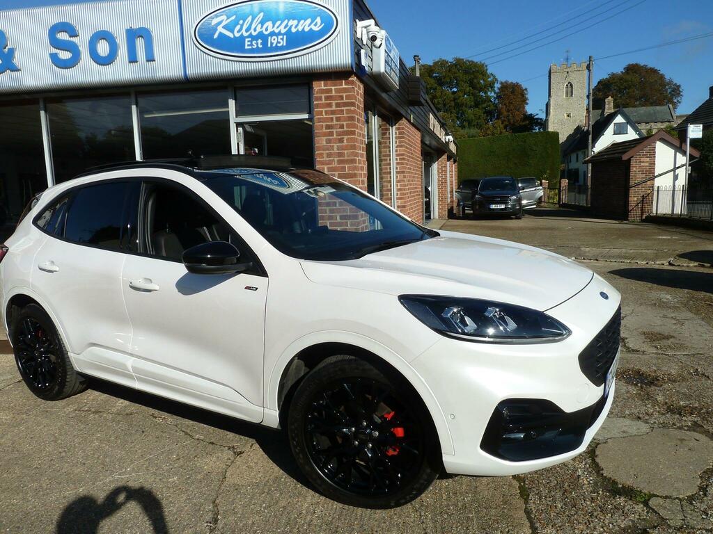 Ford Kuga 2.5 Ecoboost Duratec 14.4Kwh St-line X Cvt Euro 6 White