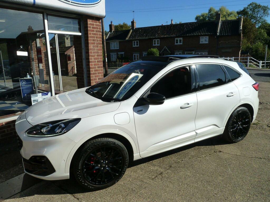 Ford Kuga 2.5 Ecoboost Duratec 14.4Kwh St-line X Cvt Euro 6 GY23WTL White #5
