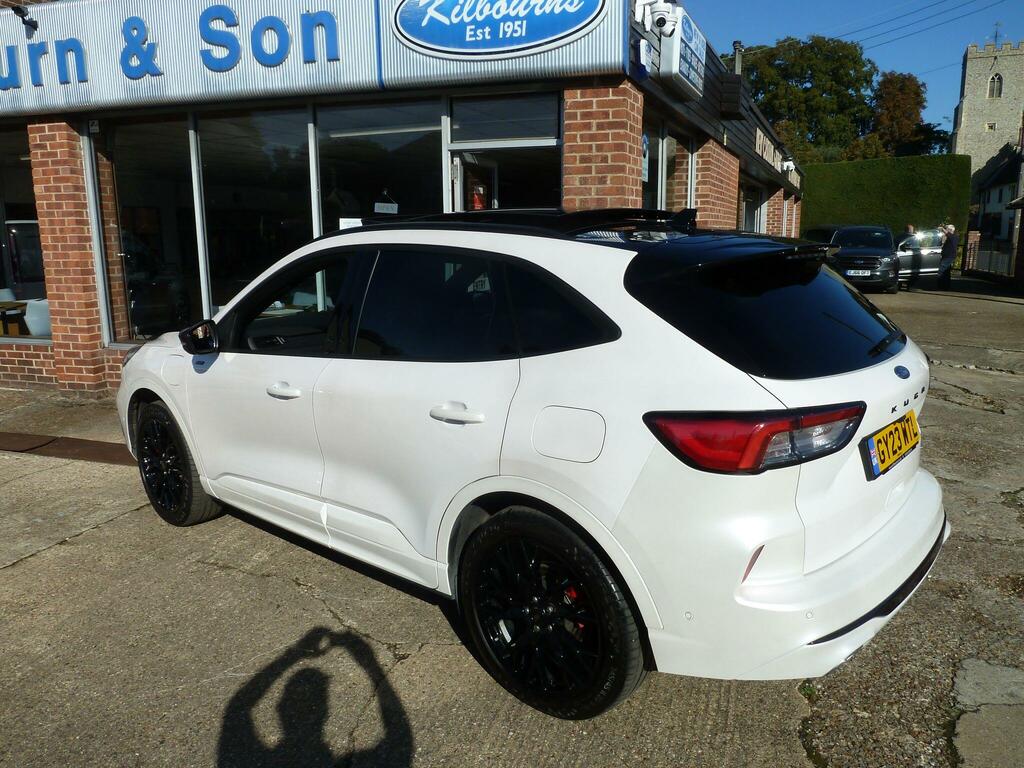 Ford Kuga 2.5 Ecoboost Duratec 14.4Kwh St-line X Cvt Euro 6 GY23WTL White #6