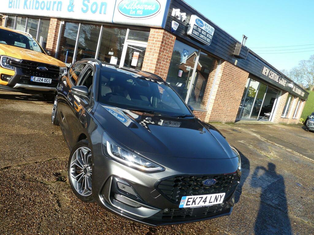 Ford Focus 1.0T Ecoboost Mhev St-line X Dct Euro 6 Ss EK74LNY Grey #2