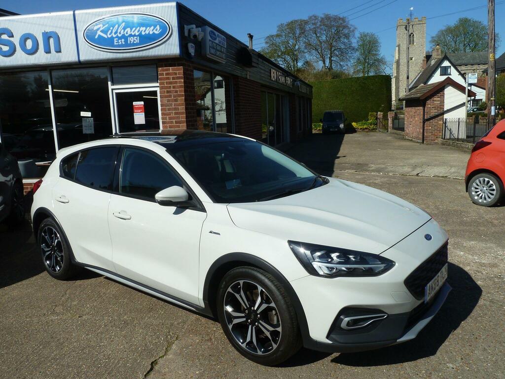 Ford Focus 1.5T Ecoboost Active X Euro 6 Ss AK69TLN White #4