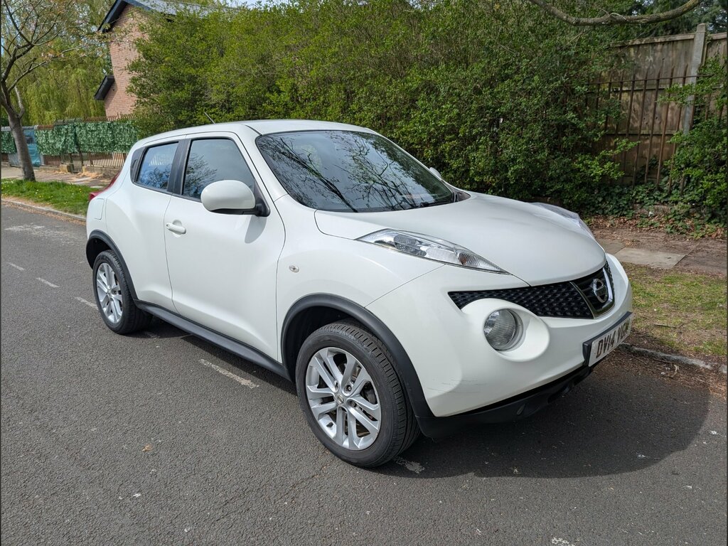 Nissan Juke 1.6 Acenta Suv Euro 5 Ss 117 White
