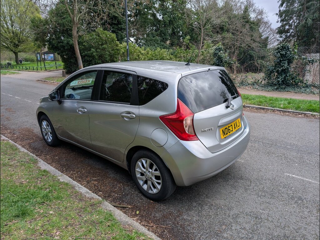 Nissan Note 1.2 12V Acenta Premium Hatchback ND63AVJ Silver #5