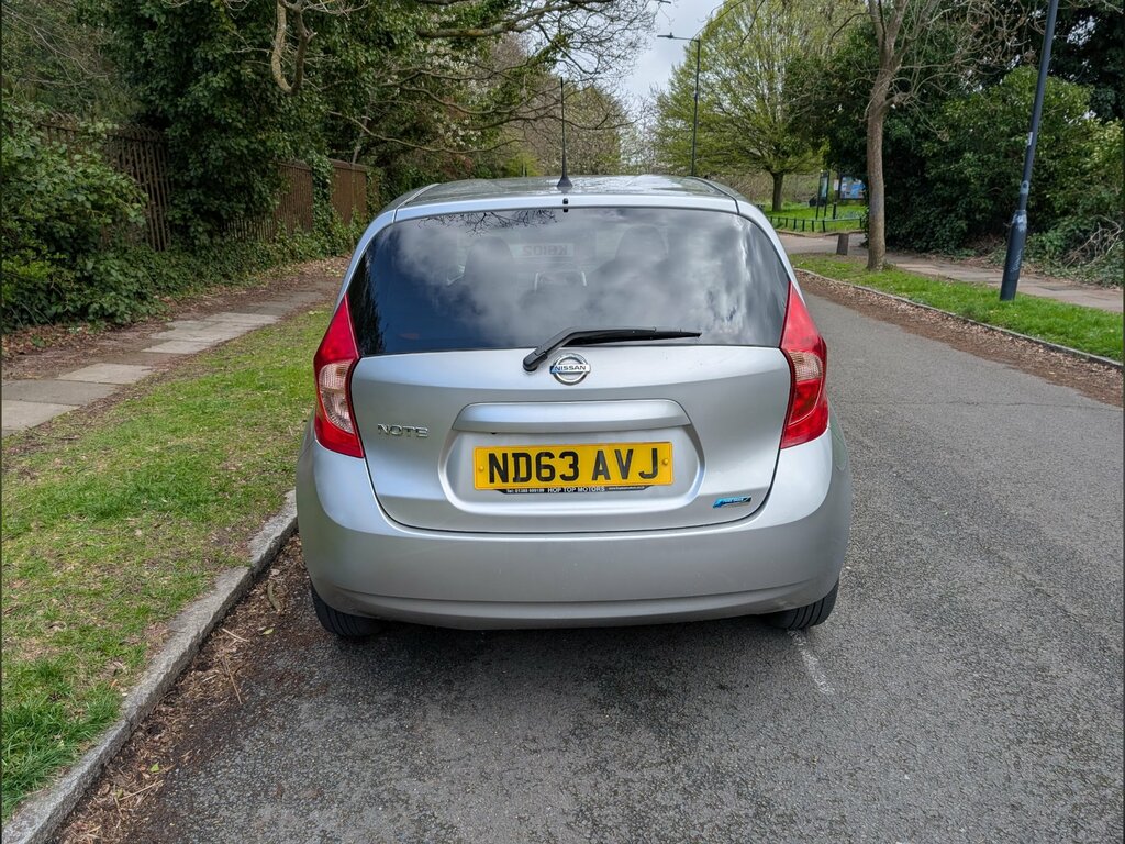 Nissan Note 1.2 12V Acenta Premium Hatchback ND63AVJ Silver #6