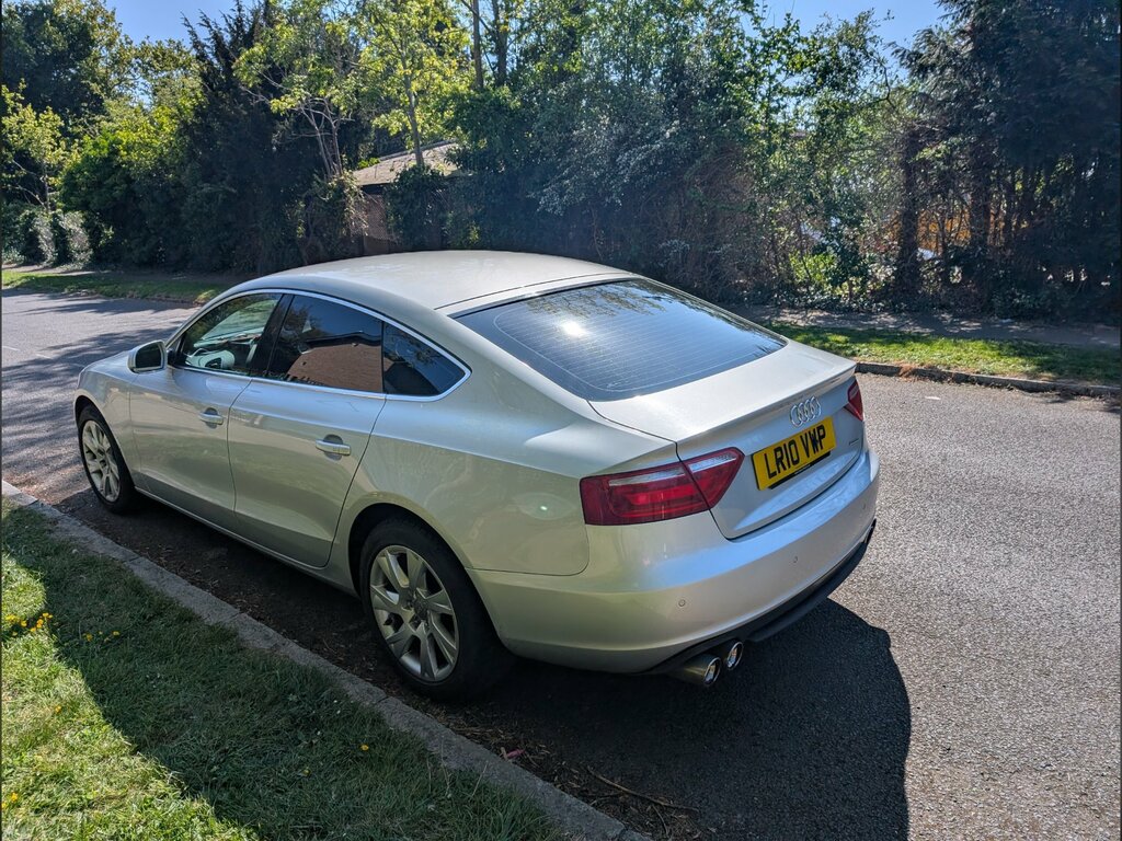 Audi A5 3.2 Fsi V6 Se Sportback S Tronic Quattr LR10VWP Silver #5