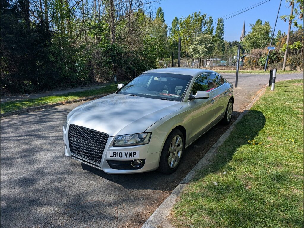 Audi A5 3.2 Fsi V6 Se Sportback S Tronic Quattr Silver