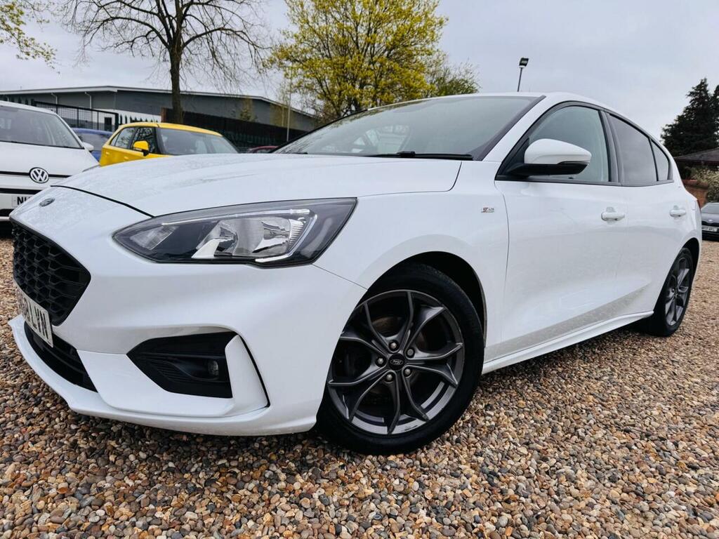 Ford Focus 1.0T Ecoboost St-line Euro 6 Ss OV68LVN White #3
