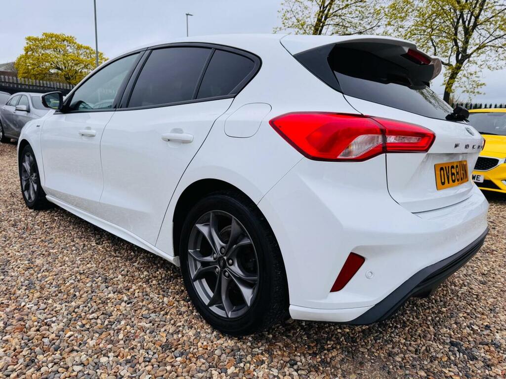 Ford Focus 1.0T Ecoboost St-line Euro 6 Ss OV68LVN White #4
