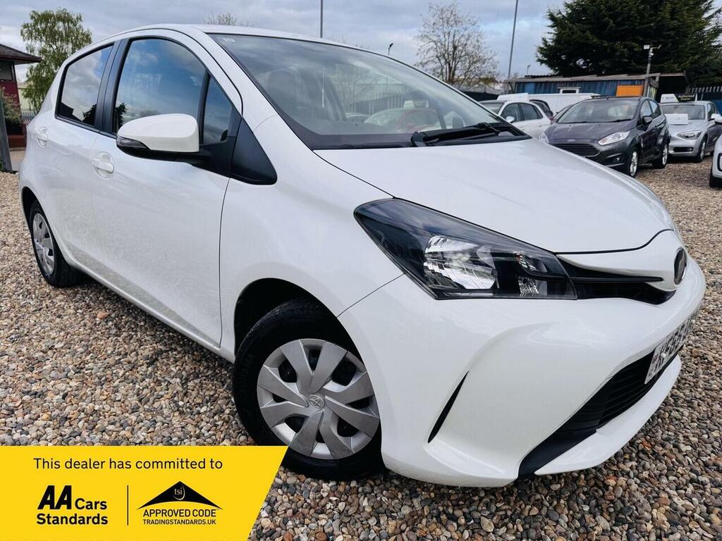 Toyota Vitz Petrol White