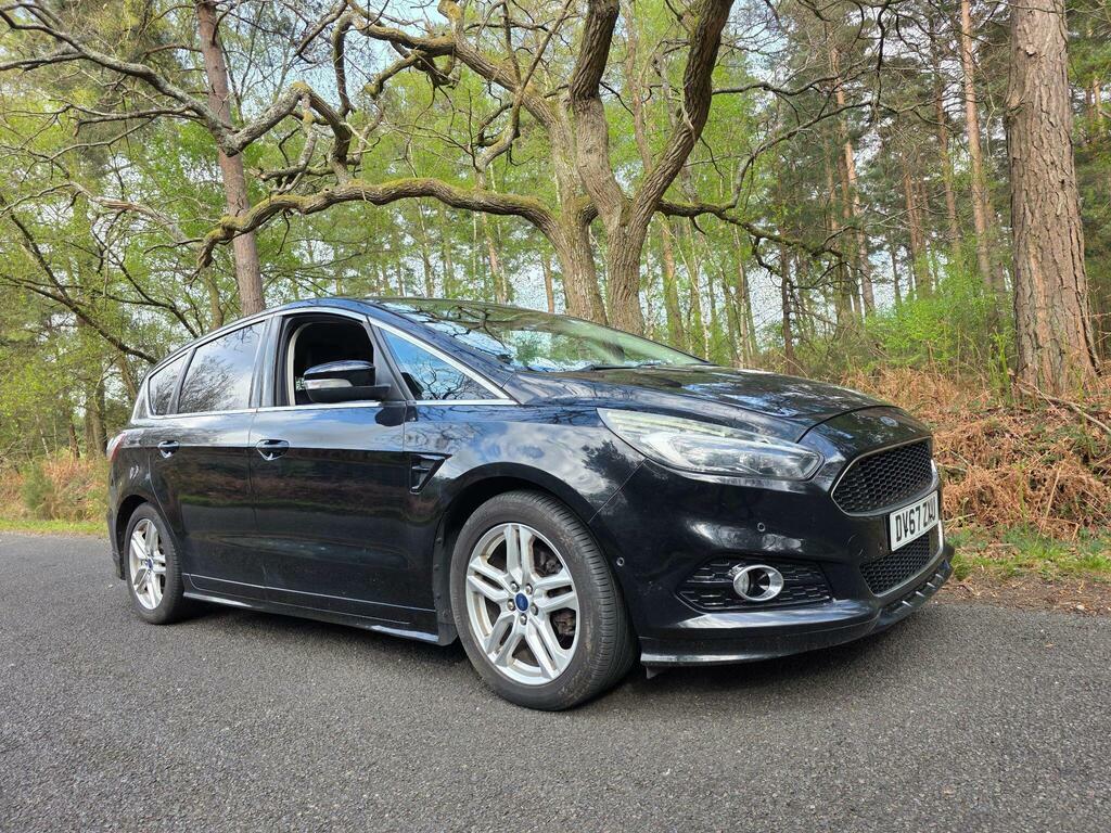 Ford S-Max 2.0 Tdci Titanium Sport Powershift Euro 6 S S Black