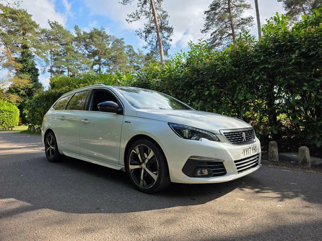 Peugeot 308 SW 2.0 Bluehdi Gt Line Euro 6 S S White