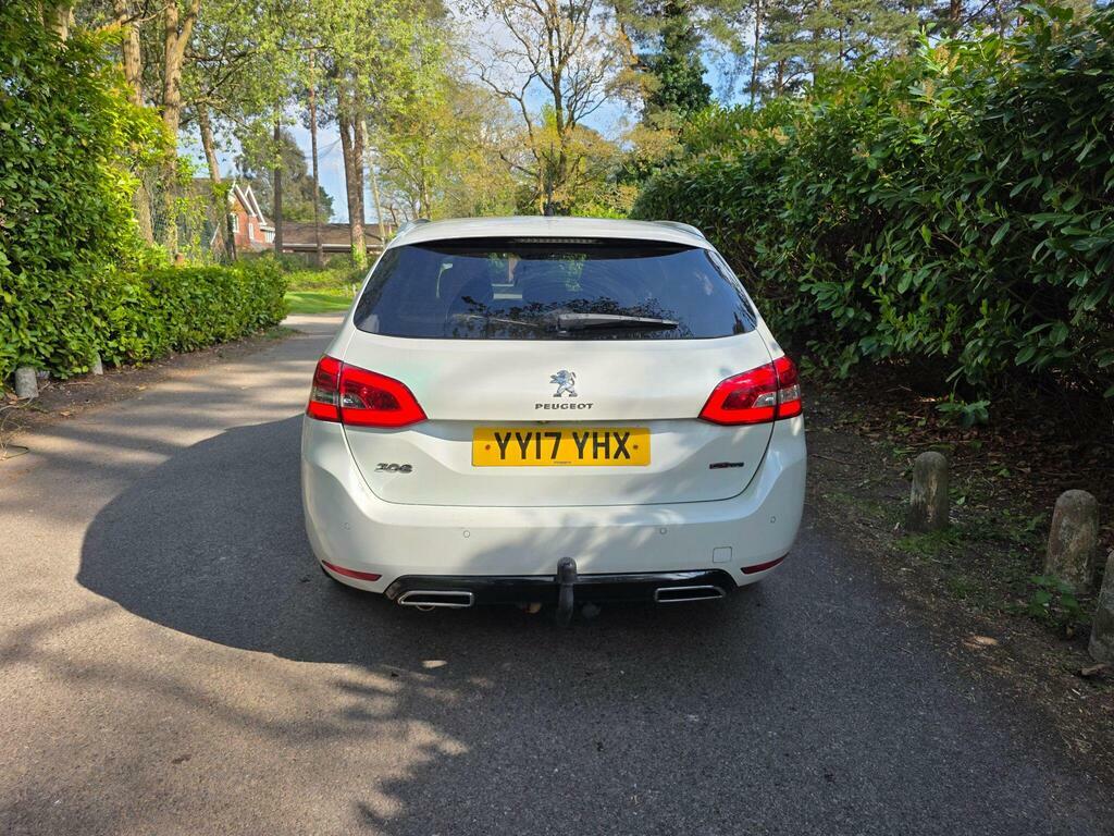 Peugeot 308 SW 2.0 Bluehdi Gt Line Euro 6 S S YY17YHX White #6