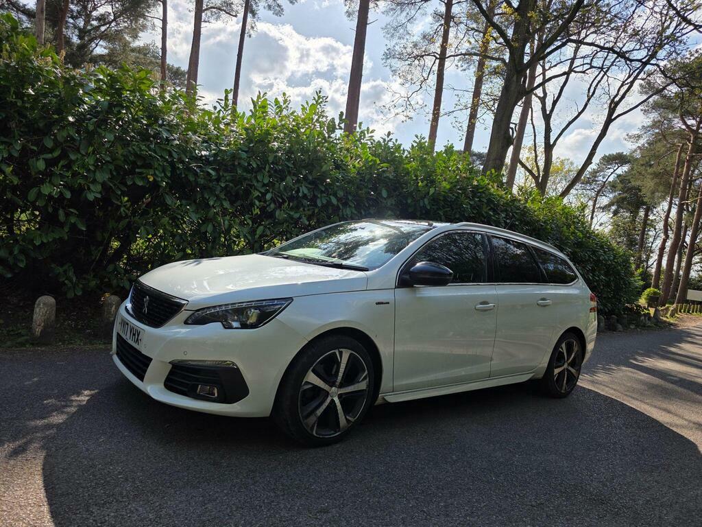 Peugeot 308 SW 2.0 Bluehdi Gt Line Euro 6 S S YY17YHX White #2