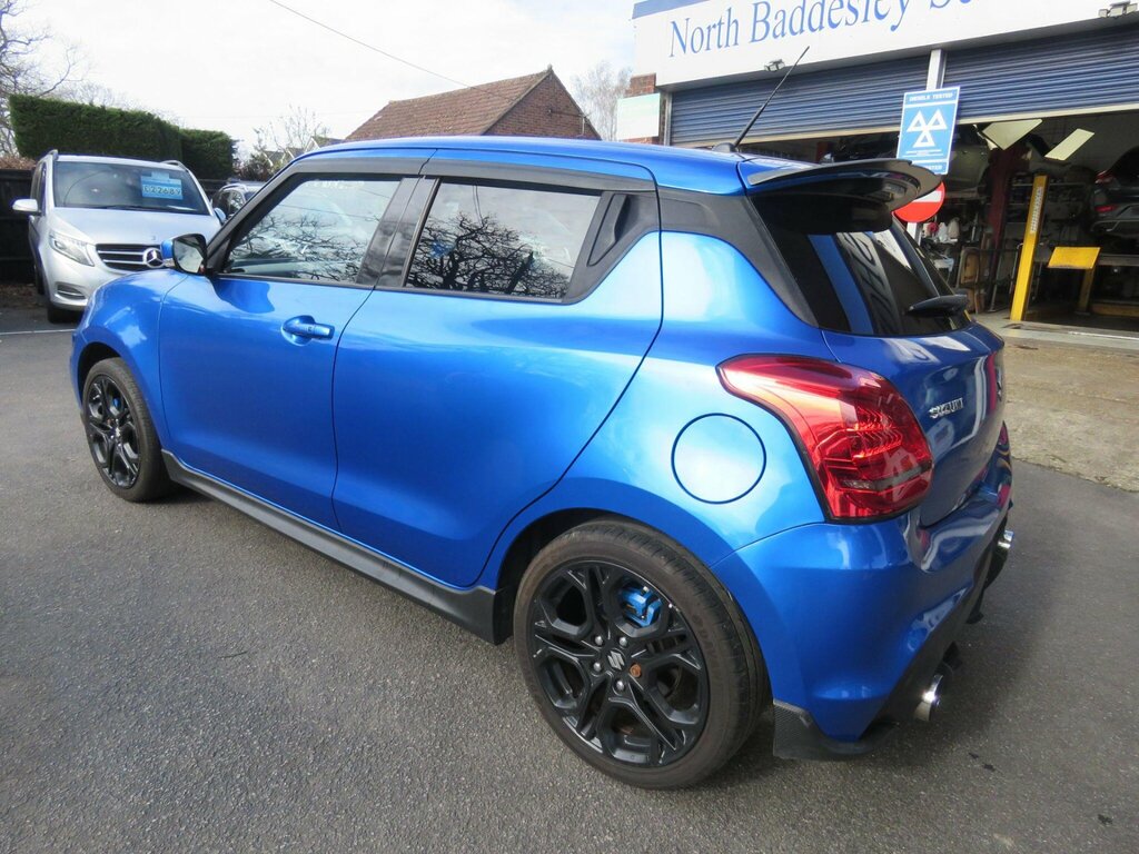 Suzuki Swift 1.4 Boosterjet Sport Euro 6 Ss Blue #4