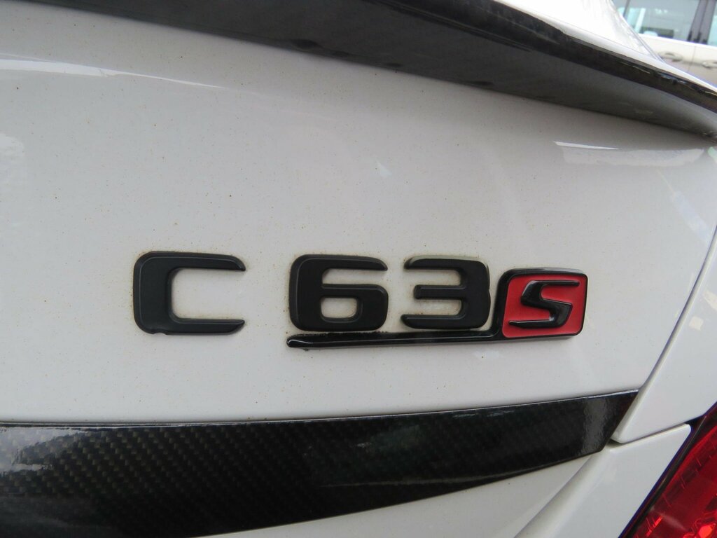 Mercedes-Benz C Class 4.0 C63 V8 Biturbo Amg S Spds Mct Euro 6 Ss C24DRM White #3