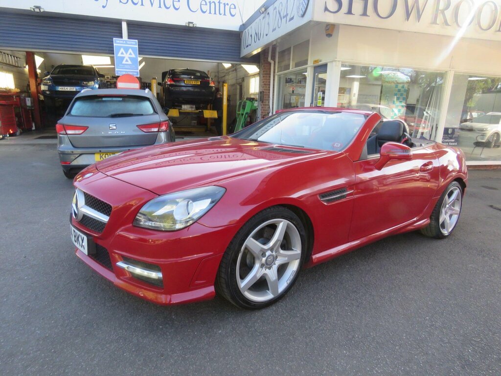 Mercedes-Benz SLK 2.1 Slk250 Cdi Amg Sport G-tronic Euro 5 Ss Red