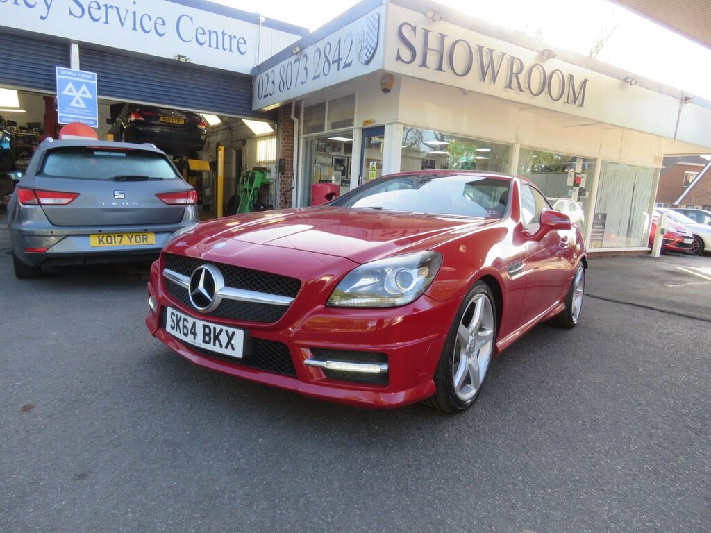 Mercedes-Benz SLK 2.1 Slk250 Cdi Amg Sport G-tronic Euro 5 Ss SK64BKX Red #4