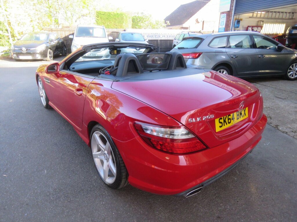 Mercedes-Benz SLK 2.1 Slk250 Cdi Amg Sport G-tronic Euro 5 Ss SK64BKX Red #5