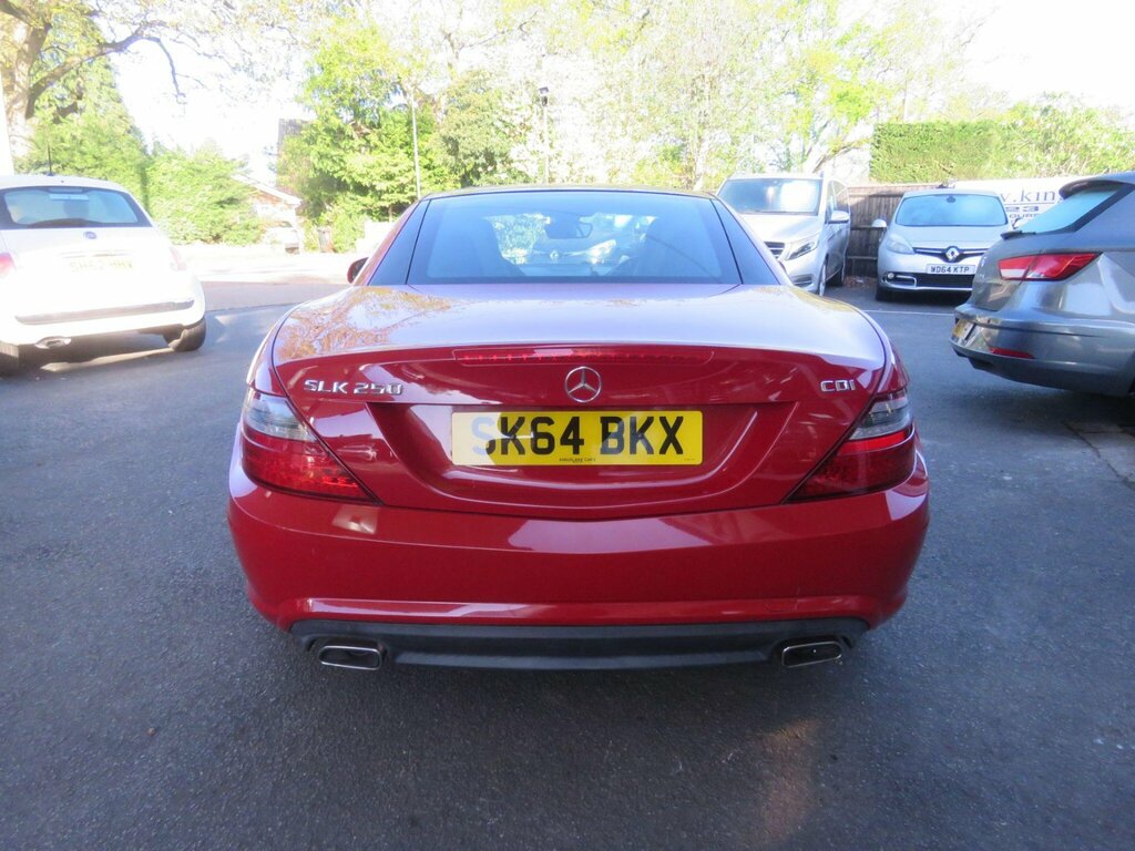 Mercedes-Benz SLK 2.1 Slk250 Cdi Amg Sport G-tronic Euro 5 Ss SK64BKX Red #6