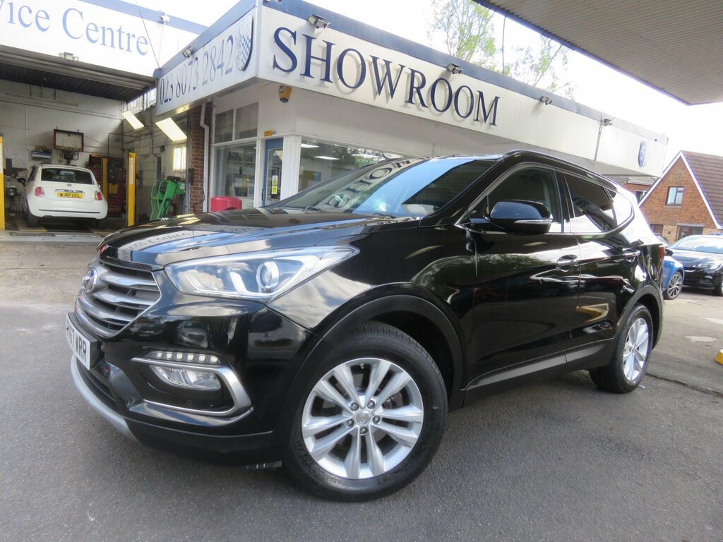 Hyundai Santa Fe 2.2 Crdi Blue Drive Premium 4Wd Euro 6 Ss Black