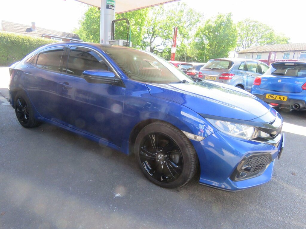 Honda Civic 1.0 Vtec Turbo Ex Euro 6 Ss Blue