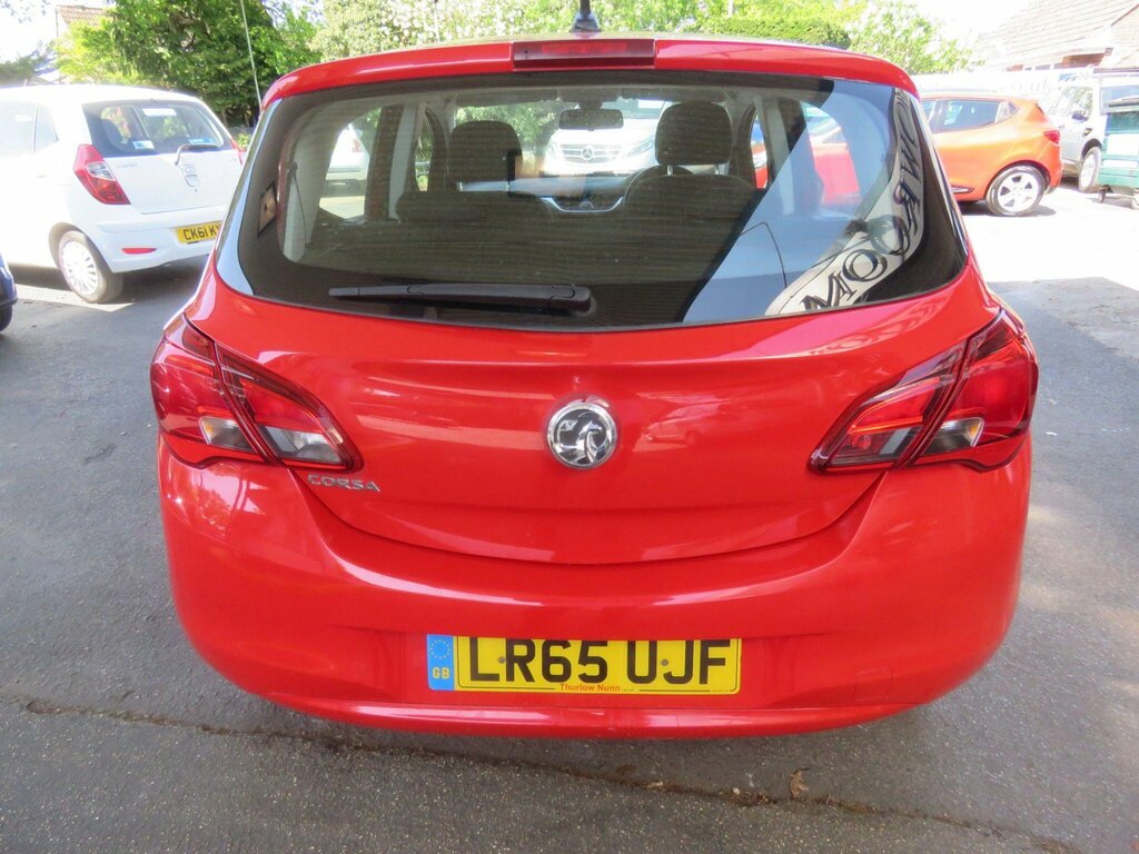 Vauxhall Corsa 1.2I Excite Euro 6 Ac LR65UJF Red #4