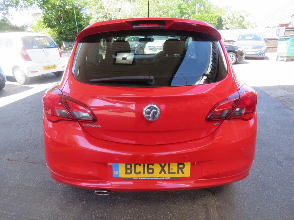 Vauxhall Corsa 1.4I Ecoflex Limited Edition Euro 6 BC16XLR Red #5