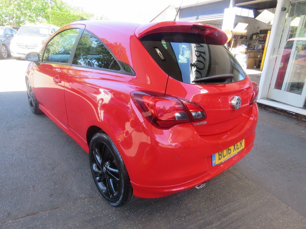 Vauxhall Corsa 1.4I Ecoflex Limited Edition Euro 6 BC16XLR Red #4