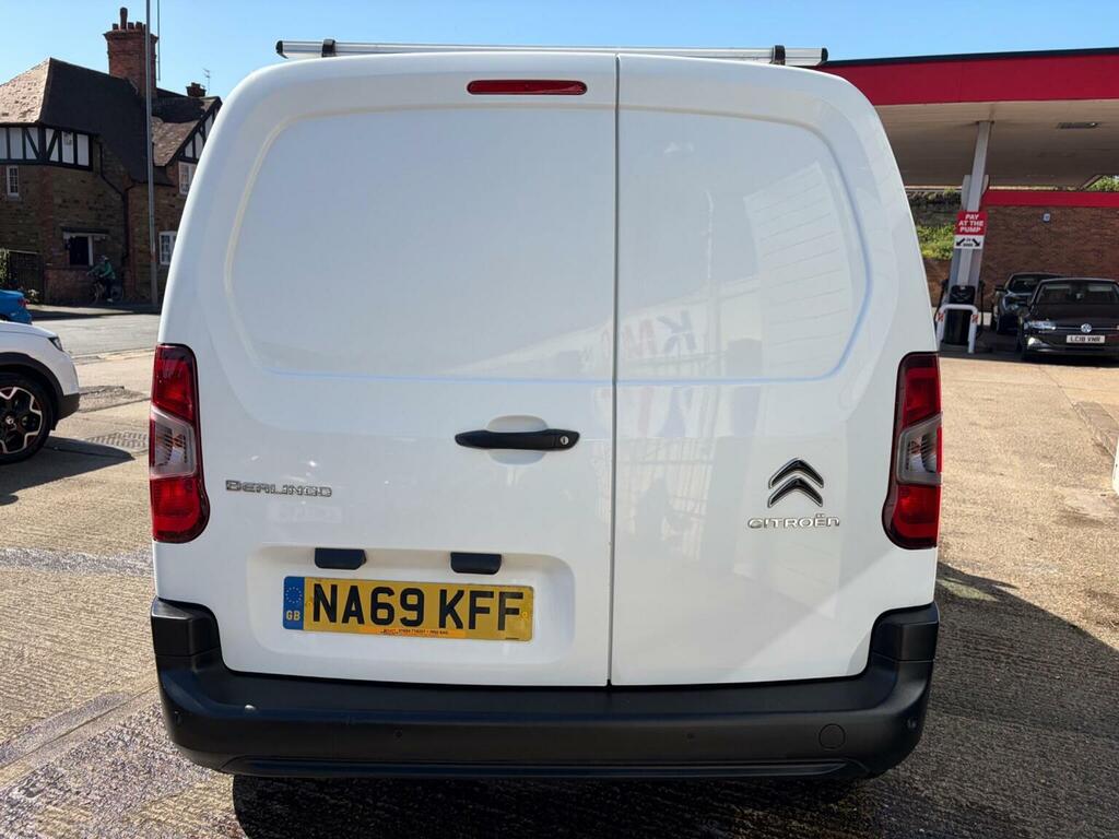 Citroen Berlingo Panel Van 1.5 Bluehdi 1000 Worker M Swb Euro 6 NA69KFF White #6