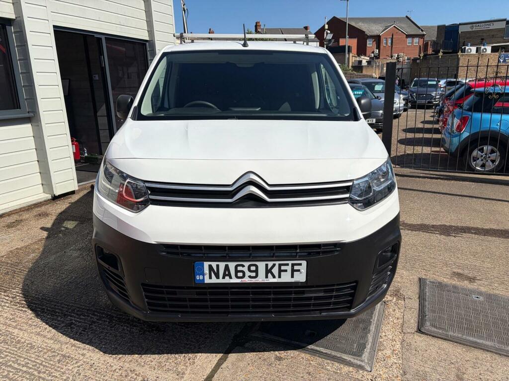 Citroen Berlingo Panel Van 1.5 Bluehdi 1000 Worker M Swb Euro 6 NA69KFF White #2