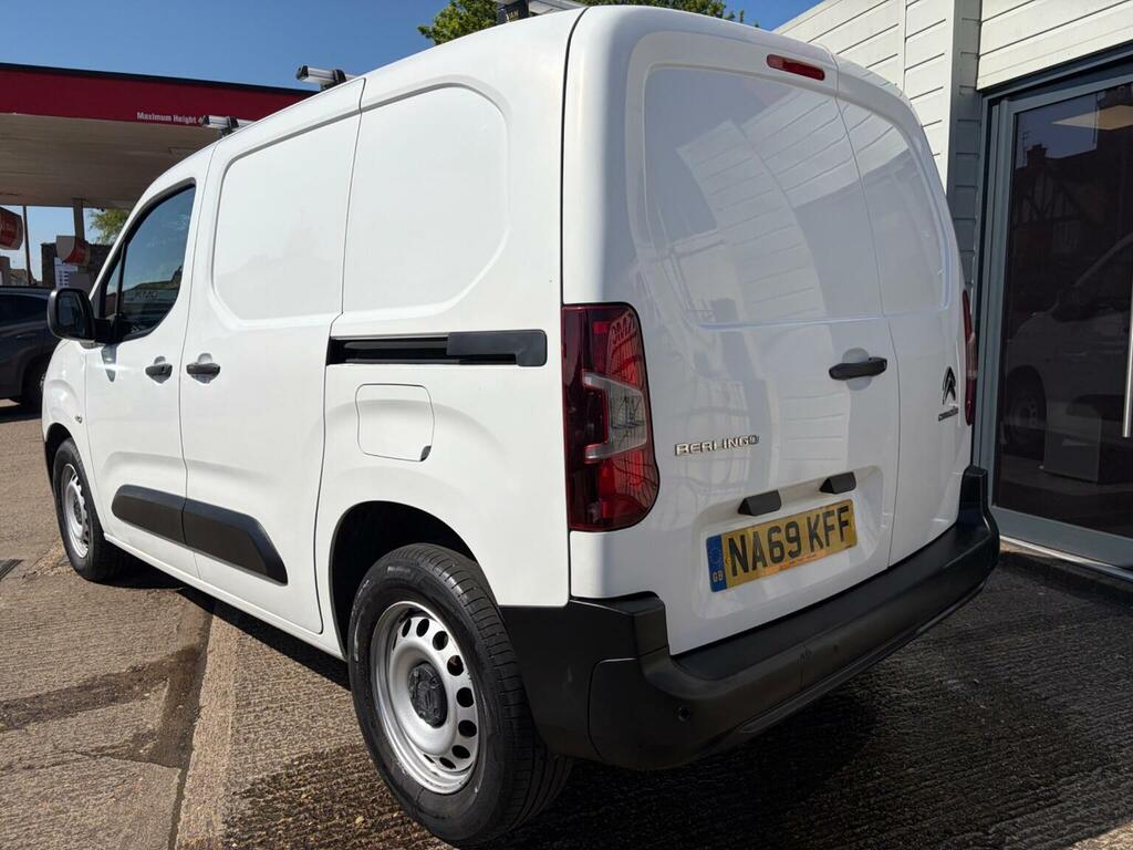 Citroen Berlingo Panel Van 1.5 Bluehdi 1000 Worker M Swb Euro 6 NA69KFF White #5