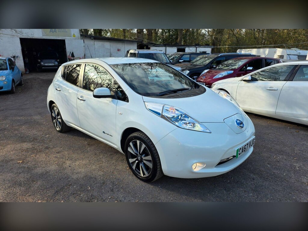 Nissan Leaf 30Kwh Tekna CA67VJO White #3