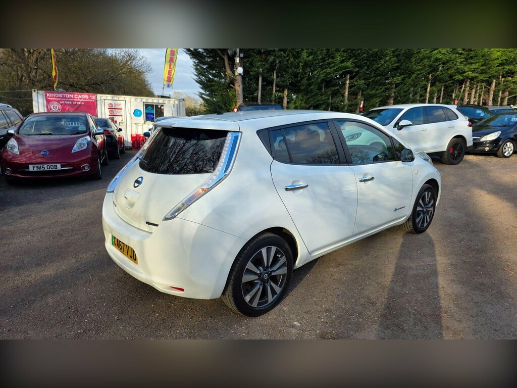 Nissan Leaf 30Kwh Tekna CA67VJO White #5