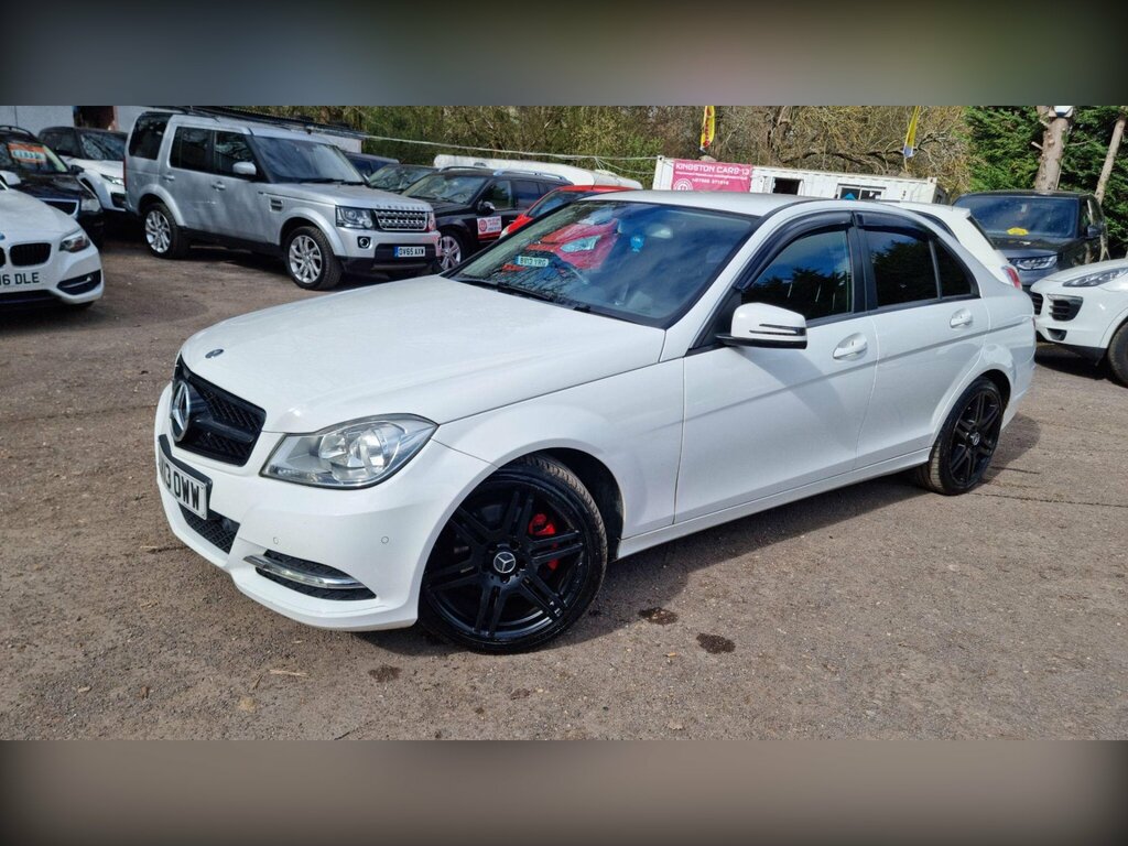 Mercedes-Benz C Class 2.1 C220 Cdi Blueefficiency Executive Se G-tronic LK13OWW White #2