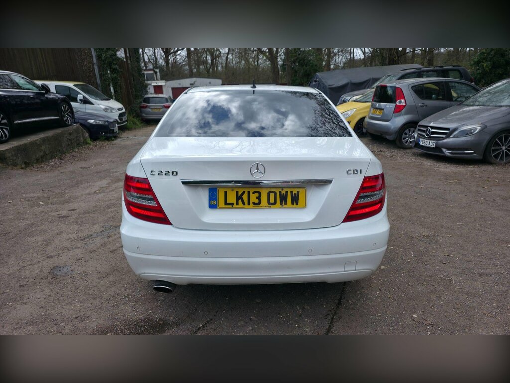 Mercedes-Benz C Class 2.1 C220 Cdi Blueefficiency Executive Se G-tronic LK13OWW White #5