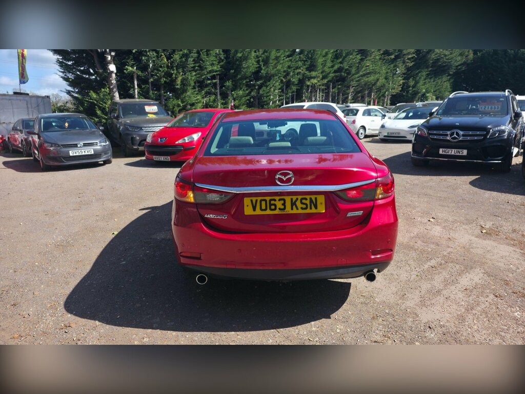 Mazda 6 2.2 Skyactiv-d Sport Nav Euro 6 Ss Red #4