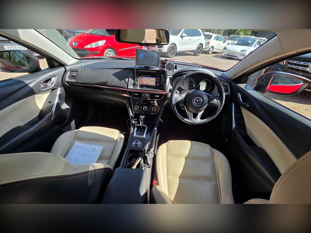 Mazda 6 2.2 Skyactiv-d Sport Nav Euro 6 Ss Red #5