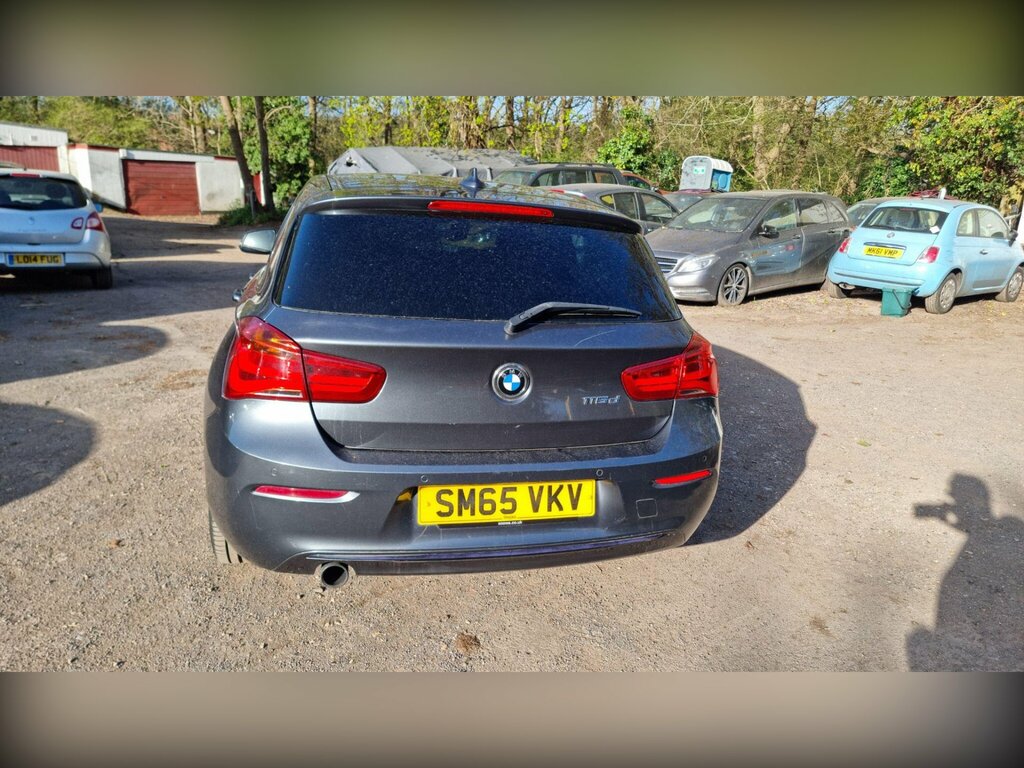 BMW 1 Series 1.5 116D Sport Euro 6 Ss SM65VKV Grey #2