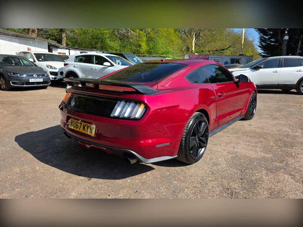 Ford Mustang 2.3T Ecoboost Fastback Selshift Euro 6 Red