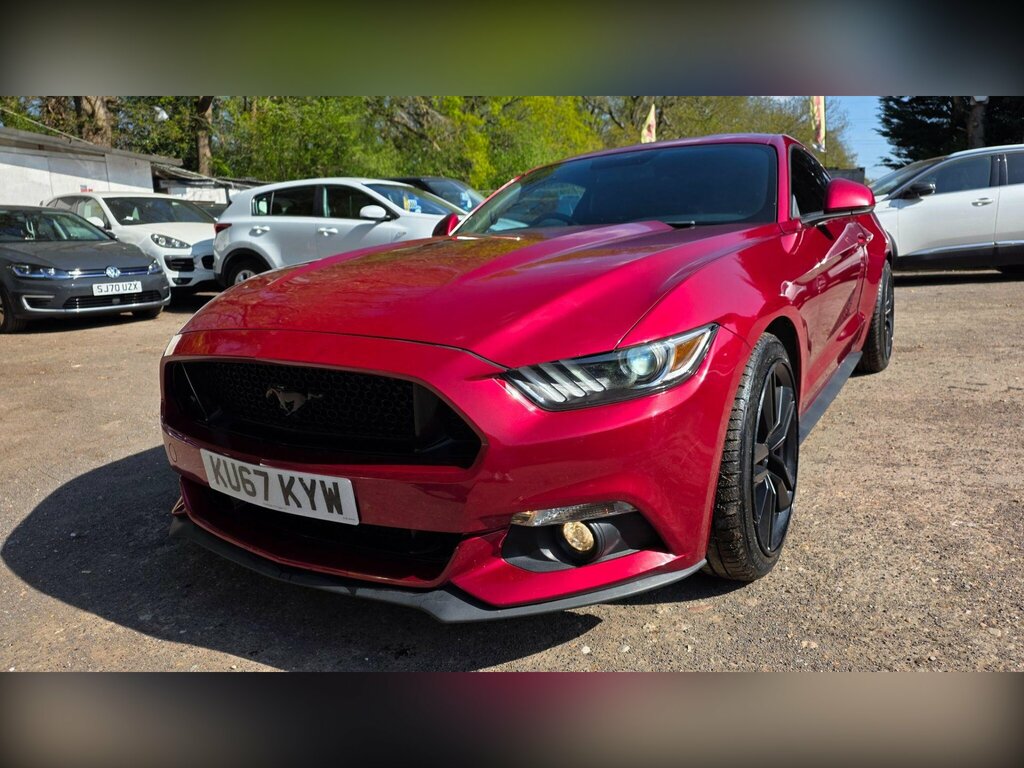 Ford Mustang 2.3T Ecoboost Fastback Selshift Euro 6 Red #4