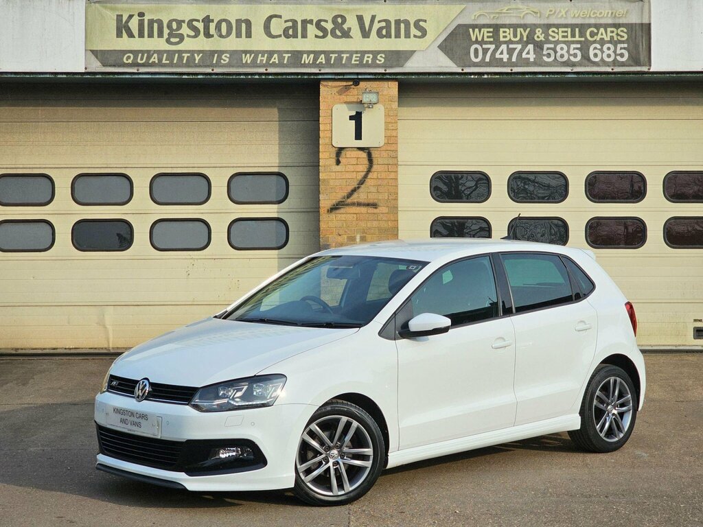 Volkswagen Polo 1.2 Tsi R-line Hatchback Euro 6 White